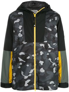 BAPE куртка Gradation Camo с капюшоном
