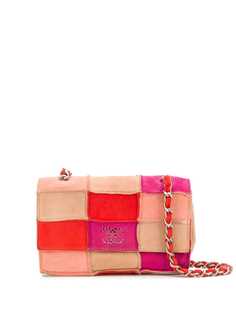 Chanel Pre-Owned мини- сумка в технике пэчворк с логотипом CC