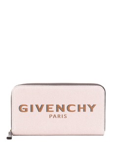 Givenchy кошелек с круговой молнией и логотипом