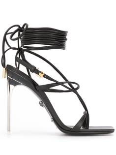 Versace босоножки с завязками