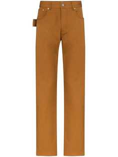 Bottega Veneta прямые брюки Carpenter