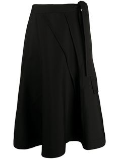 Jil Sander пышная юбка миди