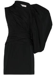 Givenchy платье мини асимметричного кроя