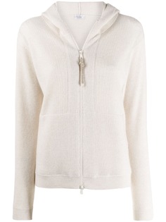 Brunello Cucinelli кашемировый кардиган на молнии