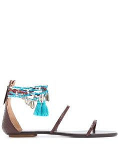 Aquazzura сандалии с кисточками