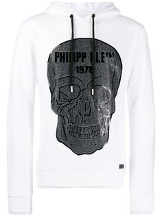 Philipp Plein худи с декором Skull