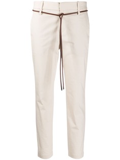 Brunello Cucinelli зауженные брюки с кулиской