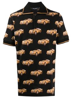 Dolce & Gabbana рубашка-поло с принтом