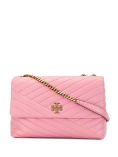 Tory Burch стеганая сумка на плечо Kira с узором шеврон
