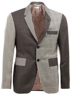 Thom Browne блейзер с панельным дизайном