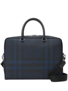 Burberry портфель в клетку London Check