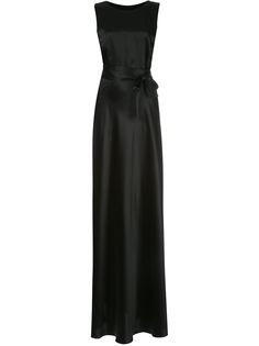 Voz backless full-length dress