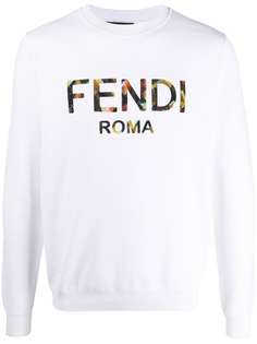 Fendi толстовка с логотипом