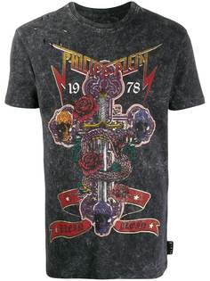 Philipp Plein футболка Rock с круглым вырезом