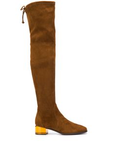 Stuart Weitzman ботфорты 40 на низком каблуке
