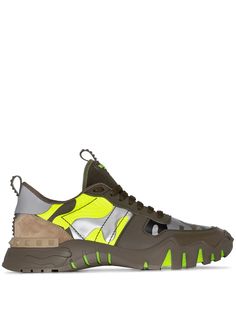 Valentino камуфляжные кроссовки Valentino Garavani Rockrunner