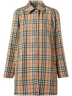 Burberry пальто в клетку Vintage Check