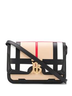 Burberry сумка через плечо TB в клетку