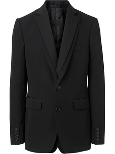 Burberry однобортный блейзер