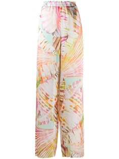 Blumarine широкие брюки Summer Vibe