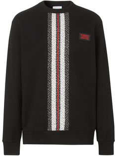 Burberry толстовка с принтом Monogram Stripe