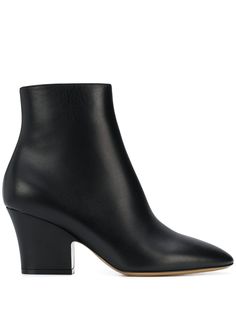 Salvatore Ferragamo ботильоны на скульптурном каблуке