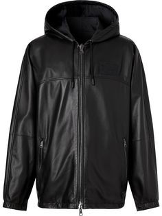Burberry двусторонняя куртка с капюшоном
