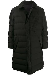 Y-3 пуховик с потайной застежкой