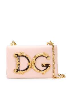 Dolce & Gabbana сумка через плечо с металлическим логотипом