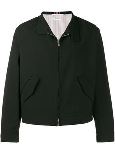Thom Browne куртка с воротником-стойкой и рукавами реглан