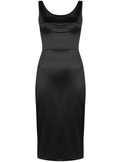 Dolce & Gabbana приталенное платье миди Duchess