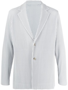 Homme Plissé Issey Miyake однобортный блейзер со складками