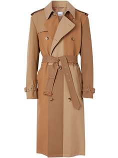 Burberry тренч со вставками