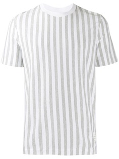 Thom Browne футболка с полосками RWB на рукавах