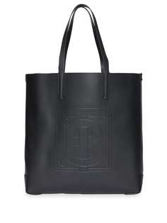 Burberry сумка-тоут с тисненой монограммой