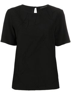 Etro топ с короткими рукавами