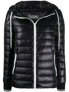Herno пуховик с капюшоном