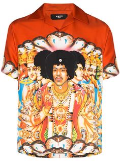 AMIRI рубашка Jimi Hendrix