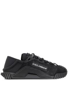 Dolce & Gabbana кроссовки с контрастными вставками