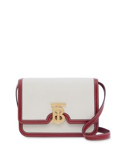 Burberry маленькая сумка через плечо с монограммой TB