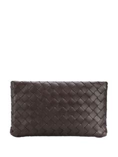 Bottega Veneta клатч с плетением Intrecciato