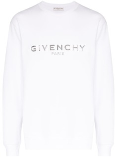Givenchy logo-appliqued sweatshirt