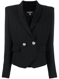 Balmain двубортный блейзер