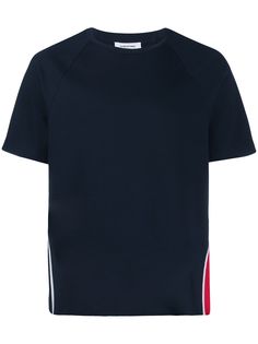 Thom Browne футболка с полосками RWB
