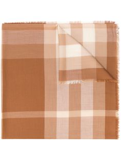 Burberry кашемировый шарф в клетку