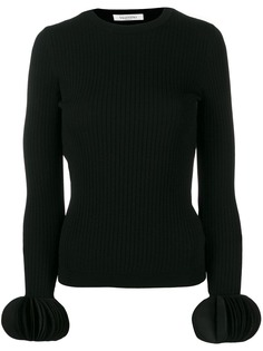 Valentino свитер с объемными манжетами