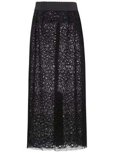 Dolce & Gabbana кружевная юбка миди