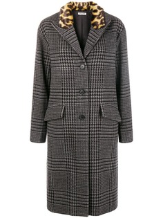 Miu Miu houndstooth coat