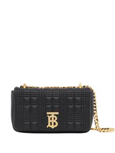 Burberry стеганая мини-сумка на плечо Lola