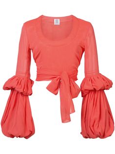 Rosie Assoulin Juliet sleeve blouse